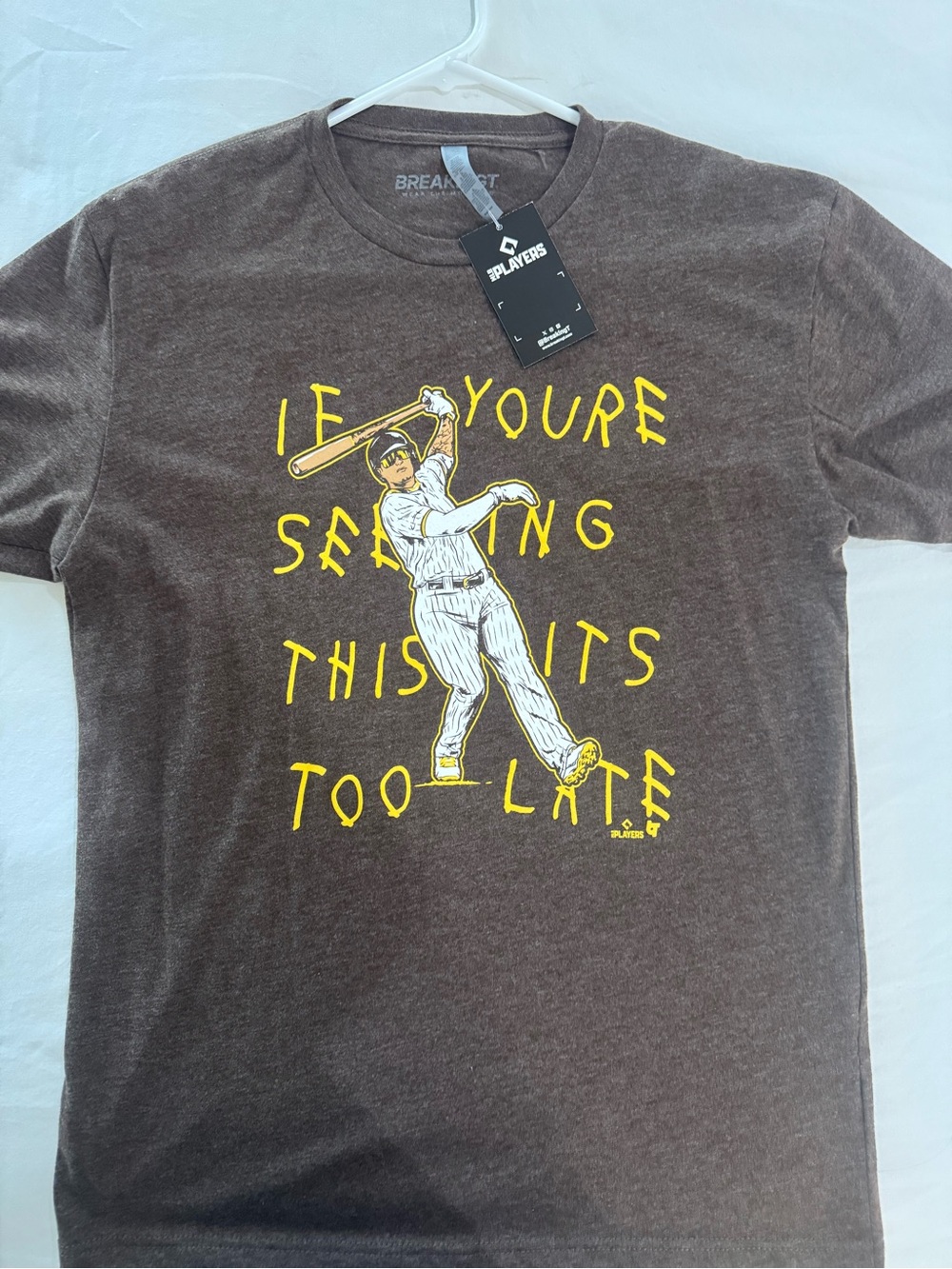 BreakingT San Diego Padres Manny Machado graphic t-shirt